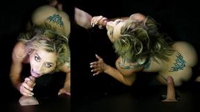 ”Hell yeah Bambi, you swallow big dick easily!”