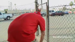 Extreme Sexy Bridgette B Fucks with Mechanic in A Car Repair Garage