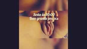 chamei um fa pra meter na minha buceta inchada de tesao. i called a fan to put it in my horny swollen pussy