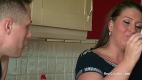 Cumming twice over his BBW girlfriend - Dani & James