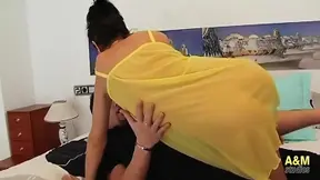 Amateur Latina couples share cock in homemade oral and fucking session