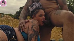 a walk in the fields and fuck