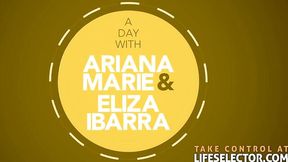 Ariana Marie and Eliza Ibarra's pornstar trailer by Life Selector