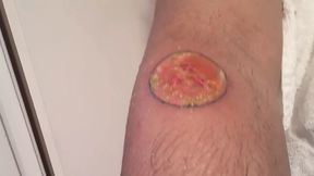 Got a new dragonball z tattoo 3 star dragon ball