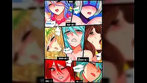 Sona Pleasured by Seraphine in Steamy League of Legends Hentai Adventure