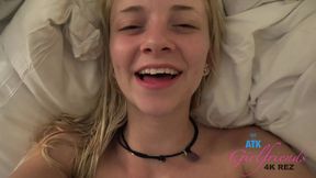 Blonde Babe Gets Fucked and Fingered POV