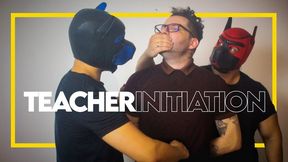 Teacher Tonny Initiation! (1080p) Gay Bondage - Gay Domination - Tickling - Puppy - Foot Fetish - Tape Bondage Mask - BDSM