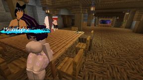 Minecraft Figura - Trying Out Some New Models Like This Sexy Woman with Bunny Ears