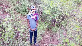 Indian Shemale - Pooja And Poojas Stepbrother Both Went To The Forest To Romance And Pooja Fucked Her Stepbrothers Ass