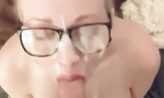 Cum face compilation! blowjob