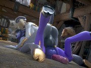 Draenei futanari compilation #1