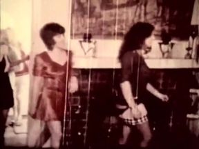 Classic vintage swinger party