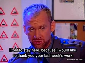 Cop Orgy in Briefing Room