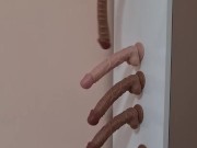 Model huge sex toys collection reveal