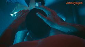 Sexo con Mu&ntilde_eca de la calle Jig Jig SIN CENSURA, di&aacute_logos y escena completa - Cyberpunk 2077