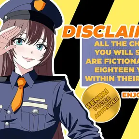 Busty MILF gets a hot missionary blowjob and footjob in this Japanese anime