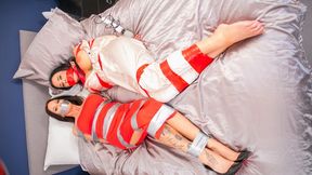 Charlie Monaco and Danni Fox in Catfight turns to bondage PT3 4K