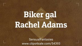 Biker gal Rachel Adams MP4