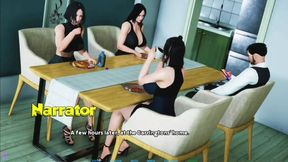 Family At Home 2 #35: Stepmom gives stepson a hand job and helps with his erection - Gameplay (HD)