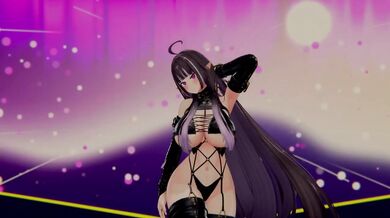 Nude KPop Strip Dance | Elf VTuber Whiplash MMD