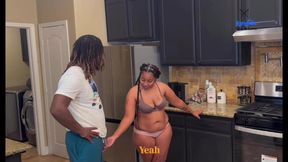 Wife Down Talk Husband to Fuck