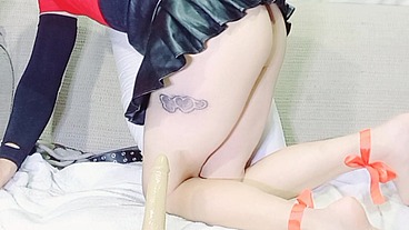 Muchachita Caliente - Tranny Slut - Trans Femenina con Gran Dildo en el Culo - Culito Sexy Penetrado - Anal Desires - Ruby Queen
