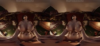 Big Tits Granny Alcina Dimitrescu Riding Cowgirl VR