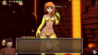 HornyCraft [Minecraft Parody Hentai game PornPlay ] Ep.17 Steve fucks Alex in a netherworld gangbang