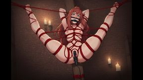 Bondage Confessions #406: Endless Ecstasy in Red Ropes