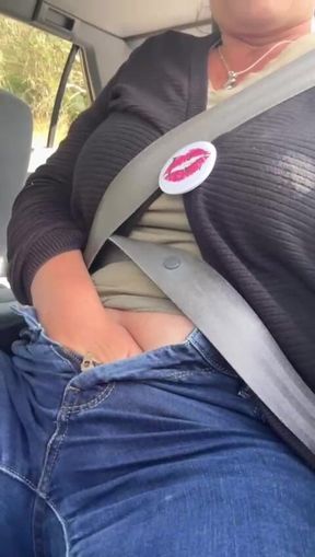 I Was so Horny, I Had to Pull Over to the Side of the Road to Make Myself Come.