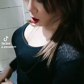 Asian crossdresser solo again