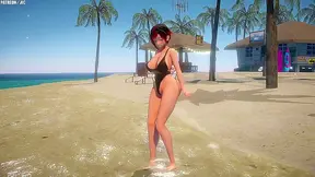 Busty Goddess Rides Lucas Huge Dick in Fiery Hentai Encounter