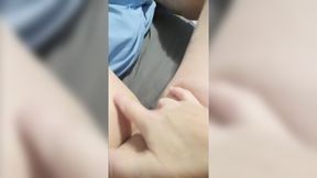 Busting out an orgasm while my roommates are away