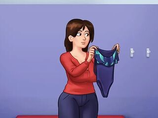 Summertime Saga - Gameplay - Roleplay - Debbie Wears Bikini
