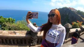 ”Horny amateur couple vacation to Bali where they had sex in the hotel”