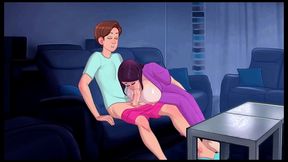 sexnote - all sex scenes [ taboo hentai game pornplay ] ep.21 step aunt teaching sexy yoga