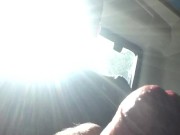 Me wanking on the bus