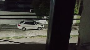 fraguei minha mulher fudendo dentro do carro na porta de casa