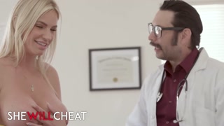 SHE WILL CHEAT - Kinky MILF Rachael Cavalli Asks Her Doctor If She Can Get The Full Body Exam