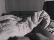 Alone onboard a ship. Hard dick solo