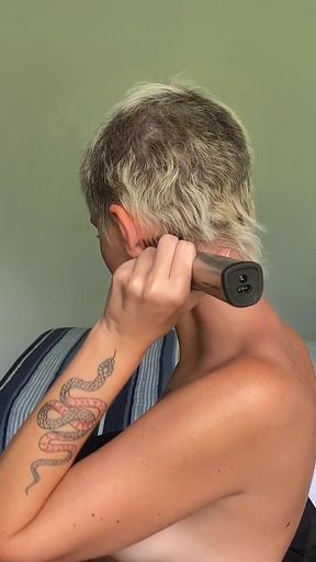 Exclusive Video! Betsy Shaves Her Head