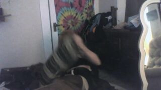 1st time with big 10in.x3in. fuck stick