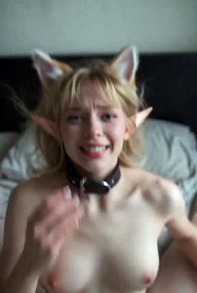 Fox ears and collar