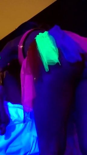 Uv Light Fisting in Dutch Design Hotel