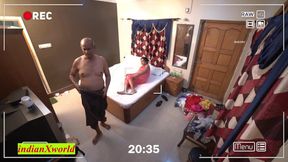 Old Sasur Fucks Stepson Beautiful Wife. Husband Doesn't Know