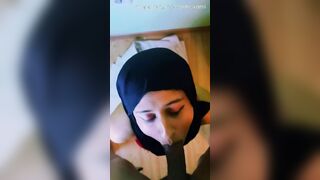 Muslim Sub Bitch Degraded Face Pounded & Facial