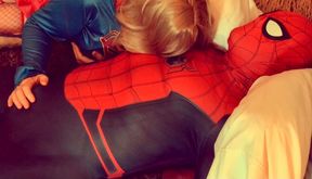 Supergirl FUCKS Spiderman