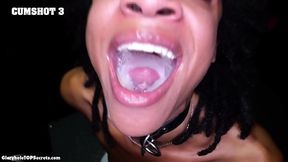 Fuck yeah Kim, swallow cumshot number 6!