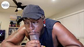 Having Solo Fun with Rory Jacobs and his Big Black Dildo