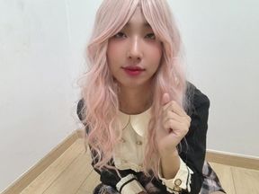 Asian Trans Slut Squirts Everywhere While Getting Destroyed by Huge Cock